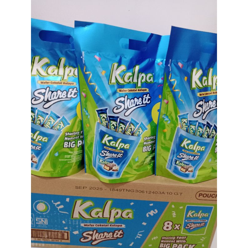 

Kalpa share it pouch isi 25pcs/pk