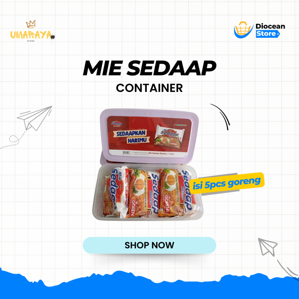 

Mie Sedaap Container Spesial Edisi Ramadhan Isi 5pcs Sedaap Goreng