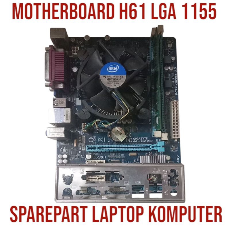 Motherboard H61 Core i5 Gen 2 LGA 1155
