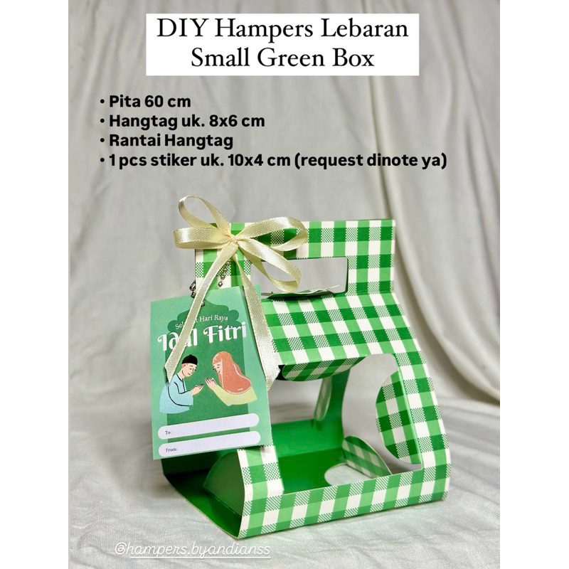 

Start 9ribu | DIY Hampers Lebaran Small Green Box