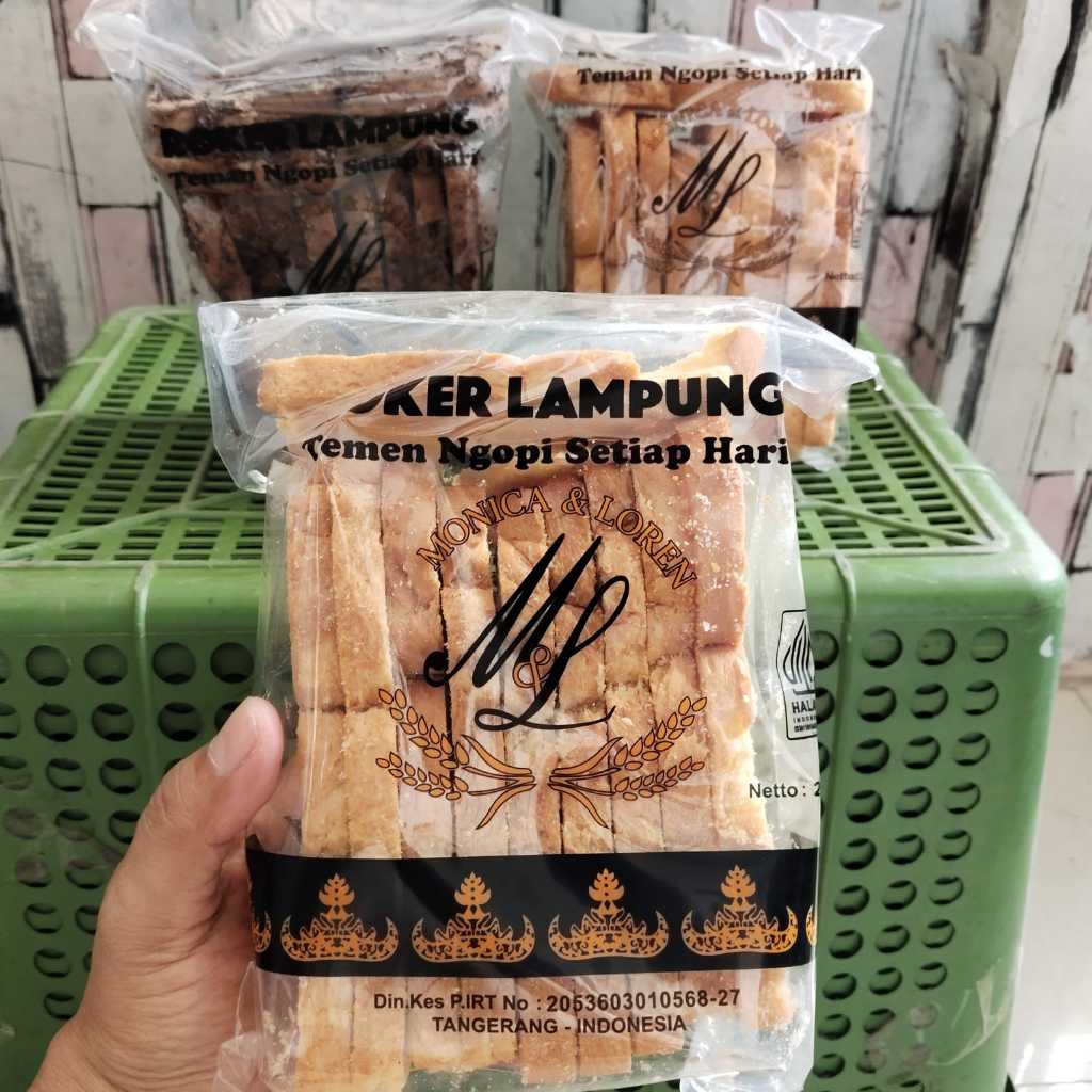 

Roti Kering Lampung Monica & Loren 250gr