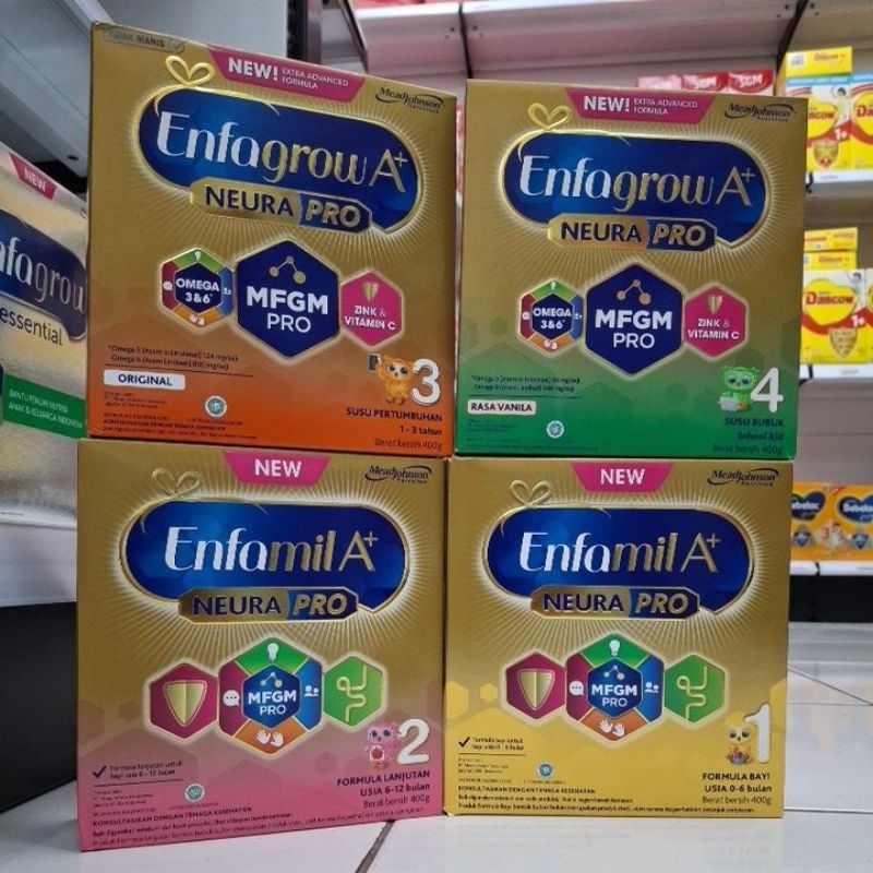 

Enfagrow A+ Neura pro & Enfamil A+ Neura pro 400g