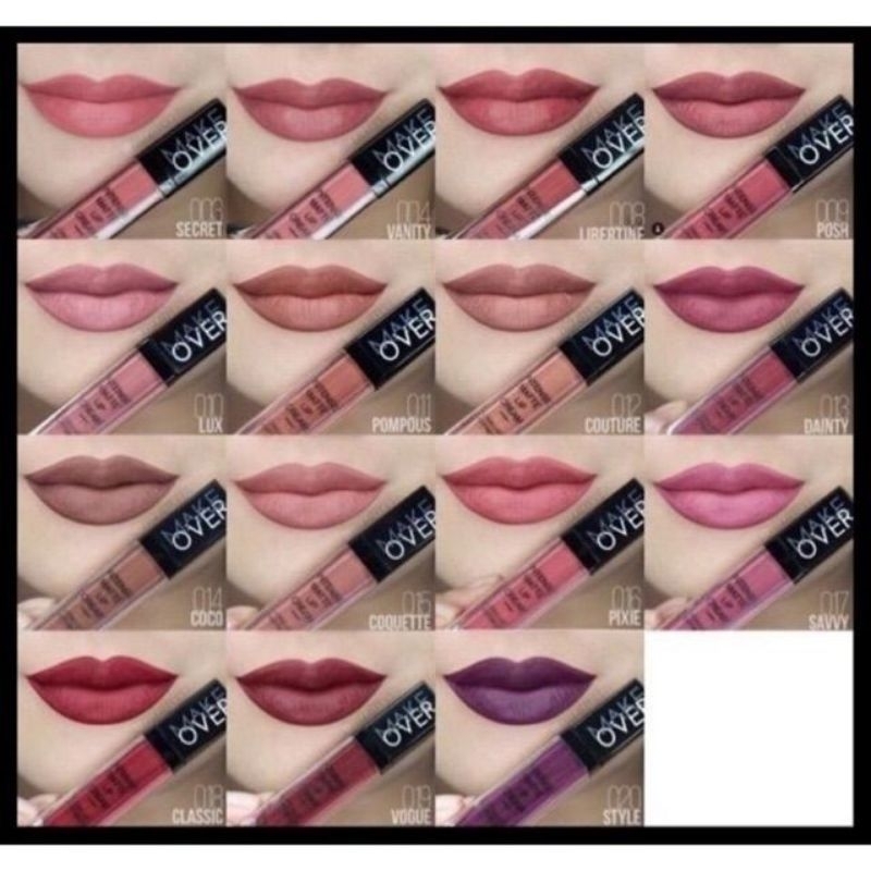 Make Over Intense Matte Cream Lipstik