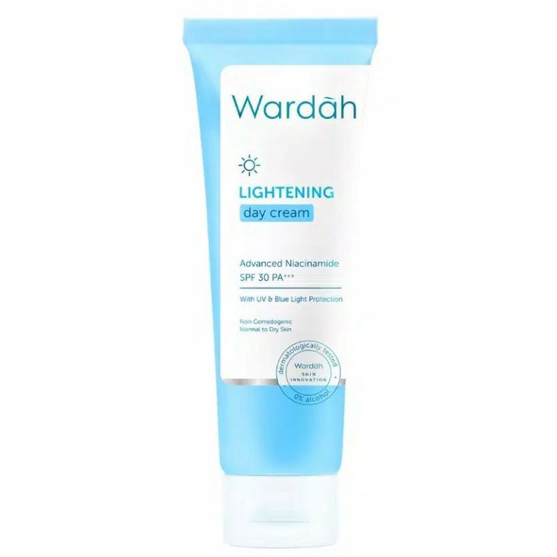 1PCS WARDAH LIGHTENING DAY & NIGHT CREAM 20ml/ KRIM PELEMBAB SIANG & MALAM