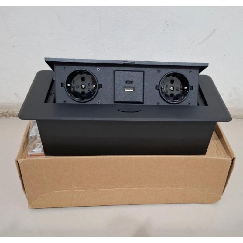 STOP KONTAK 2 COLOKAN 1 USB 1 CASAN STOP KONTAK TERBARU STOP KONTAK DINDING STOP KONTAK TANAM