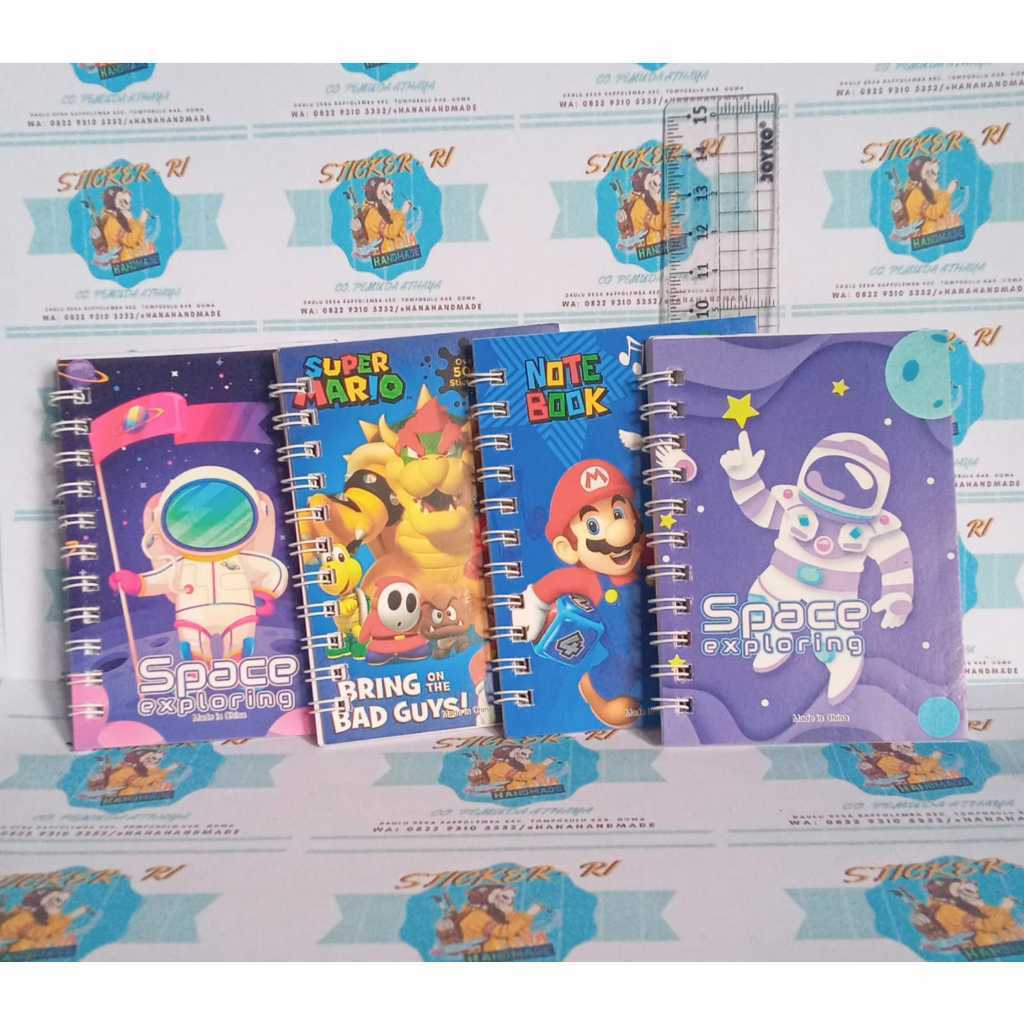 

Notebook Mini A7 Buku Kecil Catatan Scrapbook Mini Buku Notes Kecil Alat Tulis Sekolah