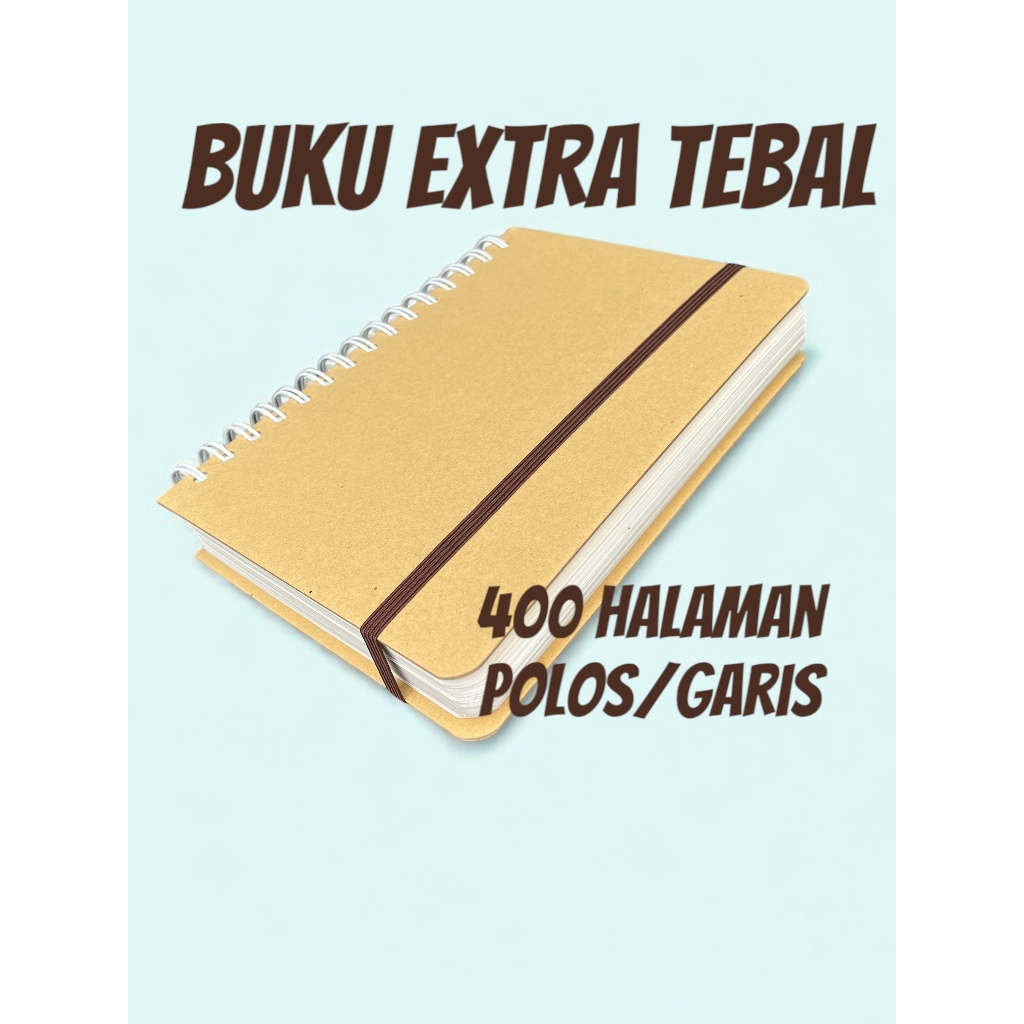 Buku Spiral A5 EXTRA TEBAL bisa custom