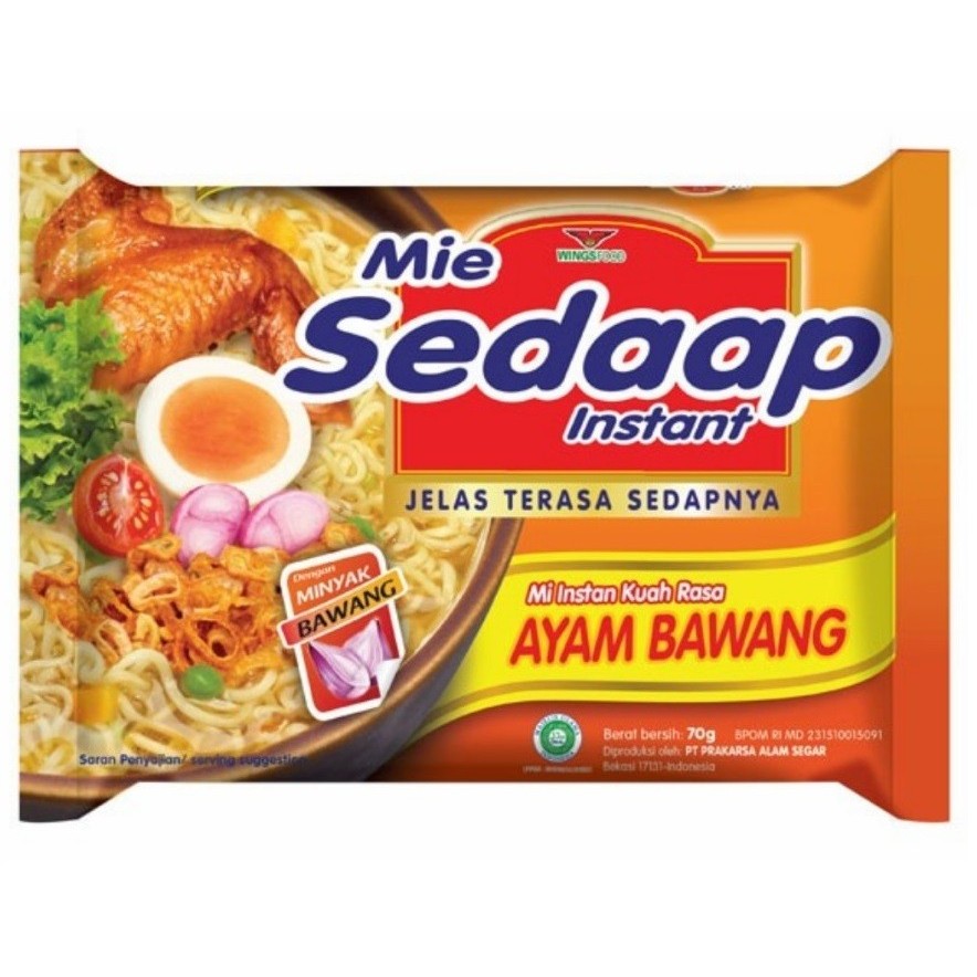 

mie sedap sedaap kuah ayam bawang 70