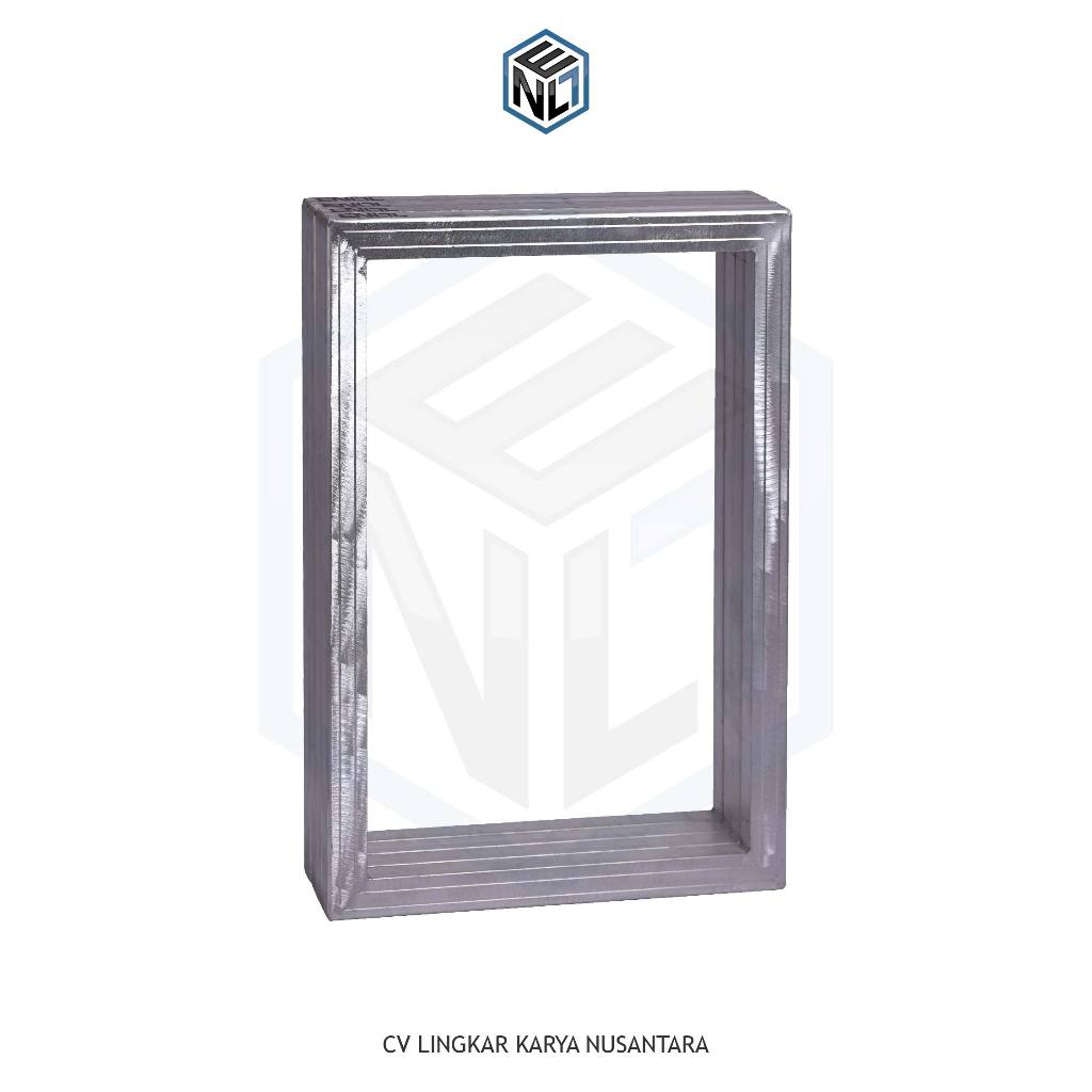Frame Alumunium | Plangkan Screen Sablon Kaos Alumunium 25x35