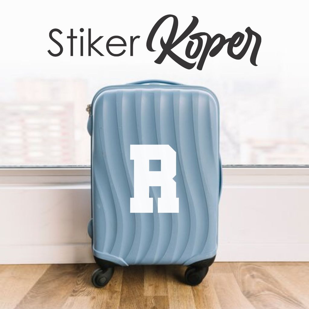 

Cutting Stiker Nama Inisial Koper Travel Haji Custom