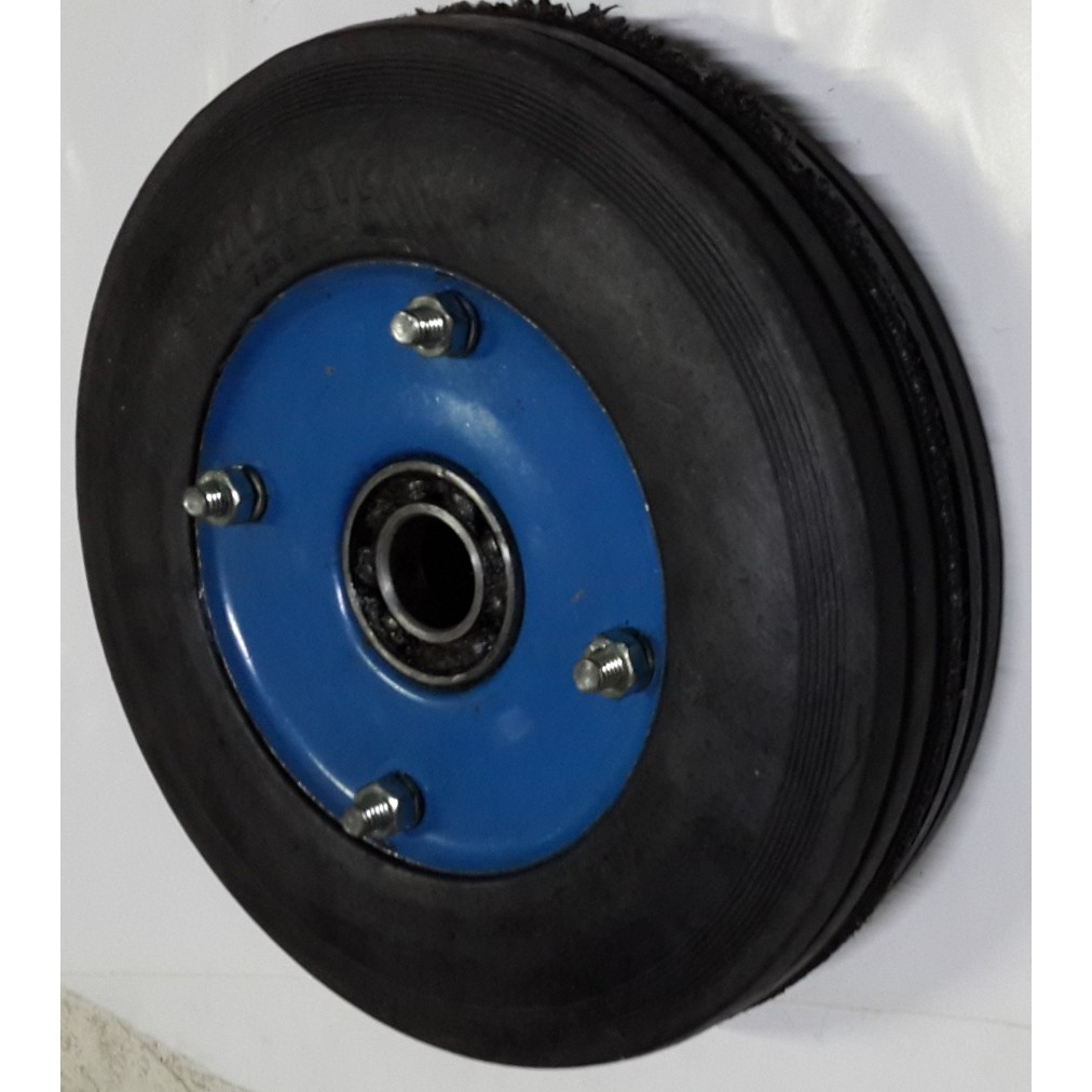 Trolley Wheel Roda lori 10 " Swallow (2 Bearing)