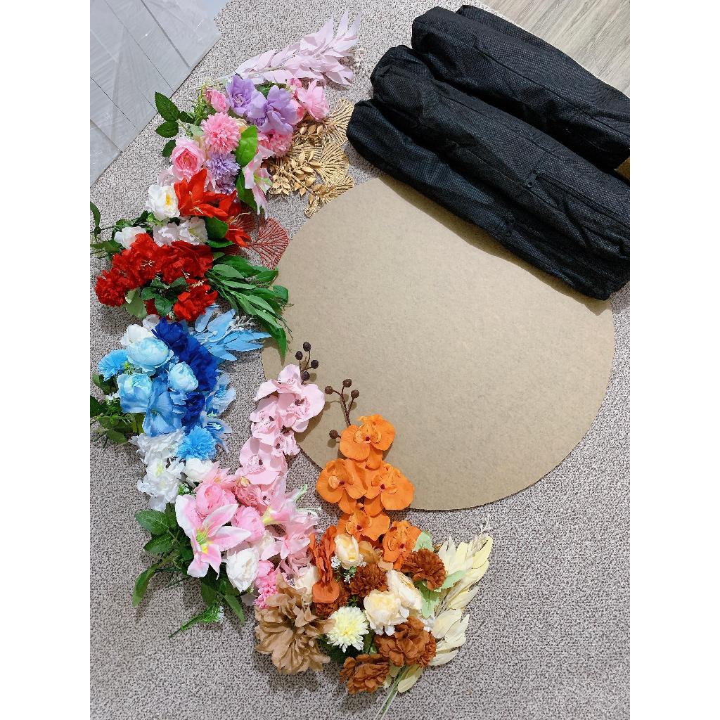 PAKET USAHA PAPAN BUNGA AKRILIK KARANGAN BUNGA INDOOR KEKINIAN