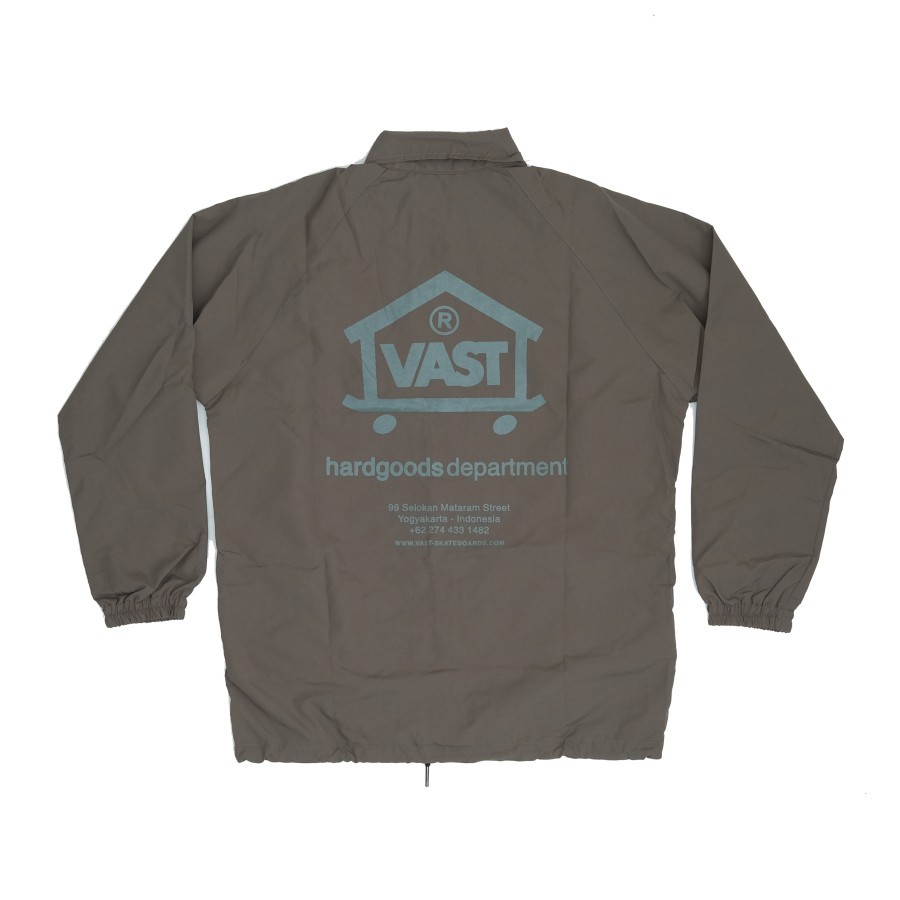 VAST HOME SKATE WINDBREAKER OLIVE - VJW-30