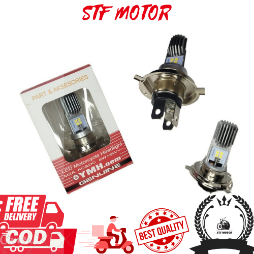 Lampu Depan LED H4 LED MINI Utama Motor Bebek Matic Scoopy VIXION BYSON CB TIGER VORSON dan lain-lai