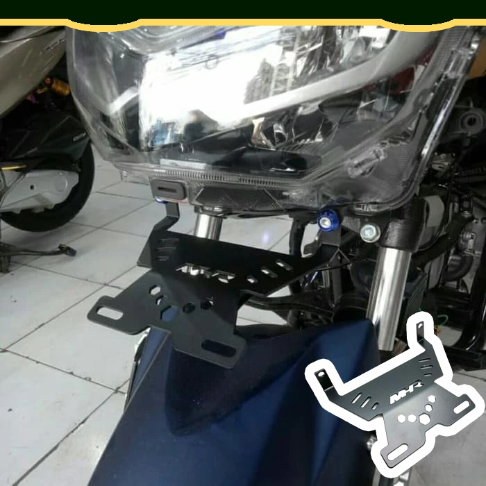 Breket plat new nmax 2020-2022 dudukan plat Nomor nmax New pnp