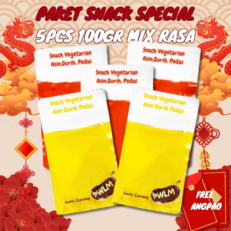 

[ HALAL ] Paket Snack Special 5 PCS Mix Rasa