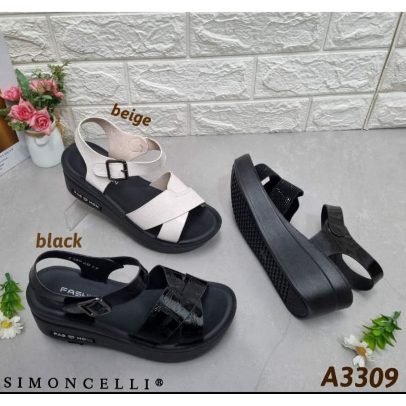 SANDAL BERTALI BELAKANG FASHION IMPOR WANITA