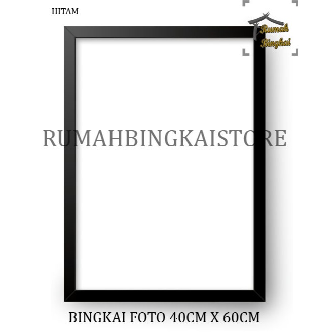 Bingkai Foto Ukuran 16R (40cm x 50cm) / 16RP (40cm x 60cm) + PLUS KACA