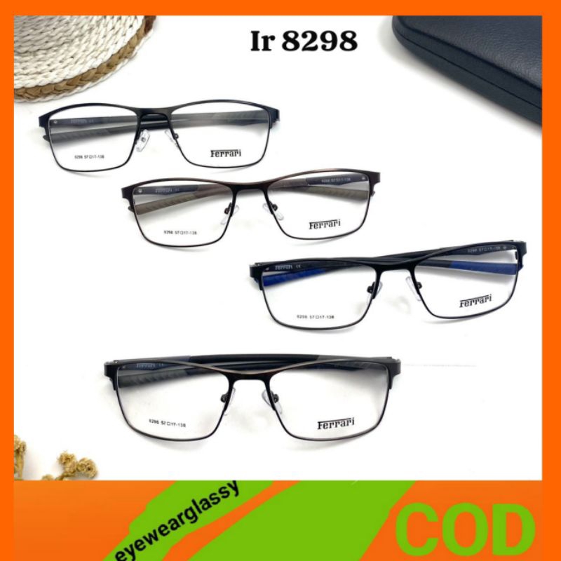 Kacamata Photo comic Anti radiasi Blue cromic Minus Normal Silinder IR8298