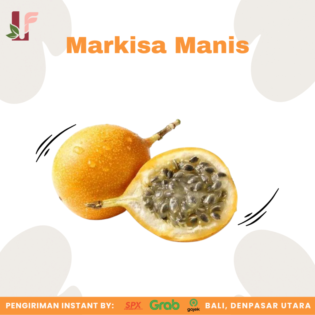 

Markisa Manis / Sweet Granadilla Fruit 1 kg / Liran Farm