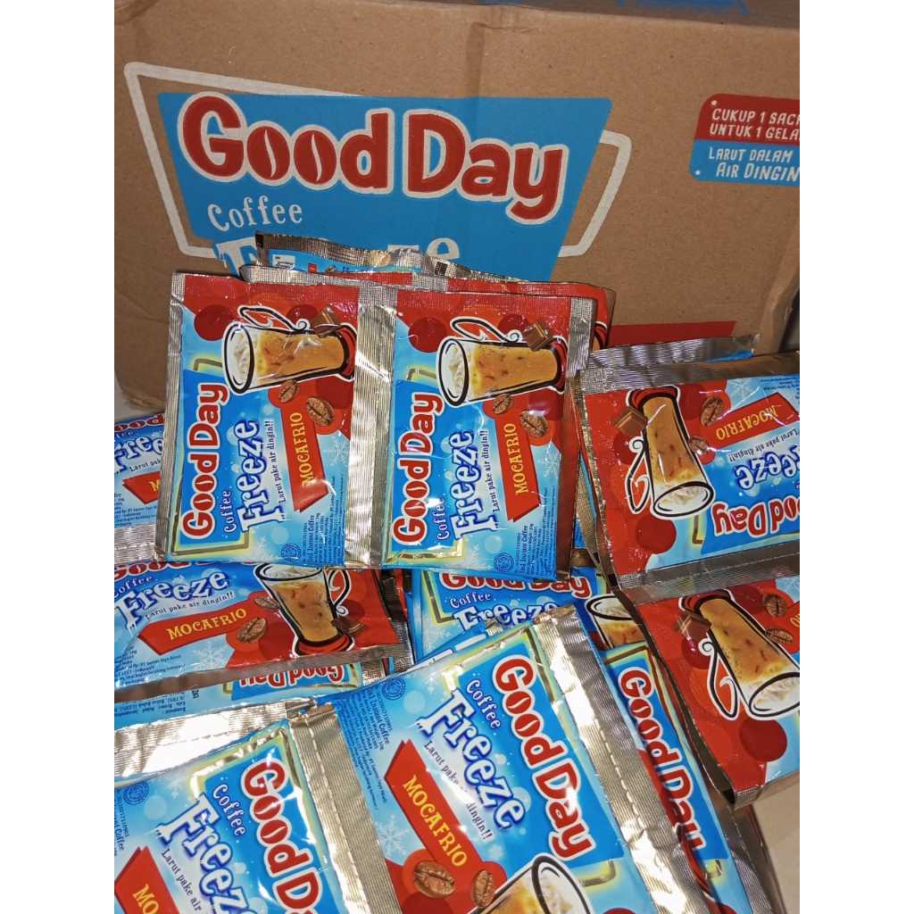 

Kopi GOOD DAY Freeze Mocafrio Murah 1 Rtg dan 1 Pack