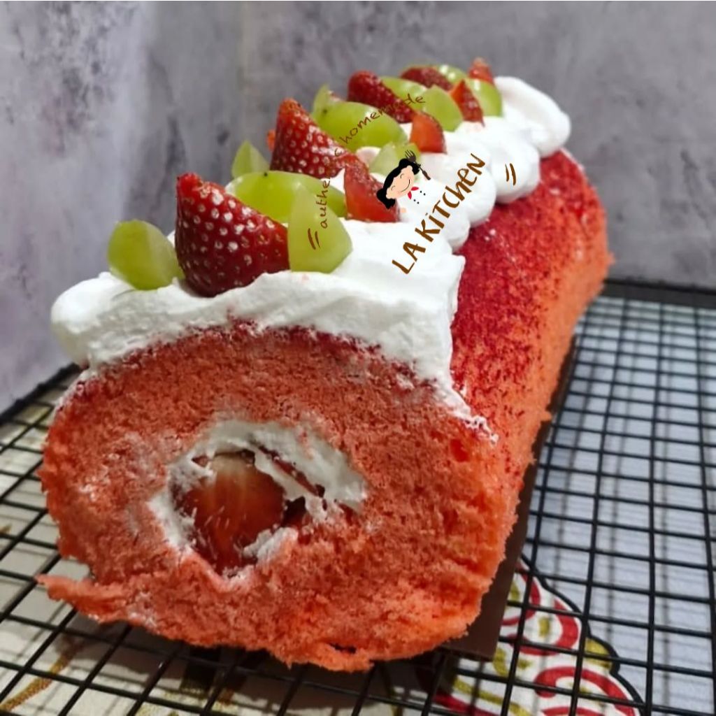 

Roll Cake | Bolu Gulung | Roll Bolu | Strawberry Roll Cake | Chocolate Roll Cake