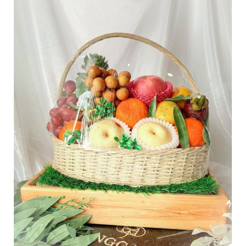 

Parcel Buah Fres / Hampers Buah UK Sedang - Free Kartu Ucapan