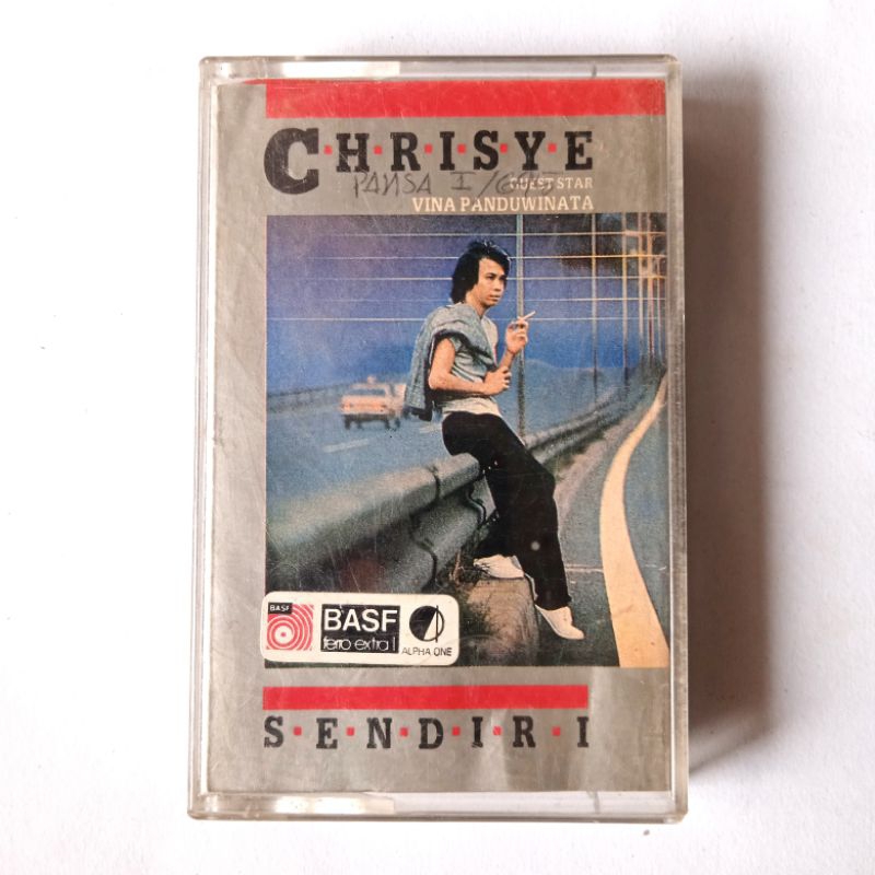 Antik Kaset Pita Lama Chrisye - SENDIRI Original Langka