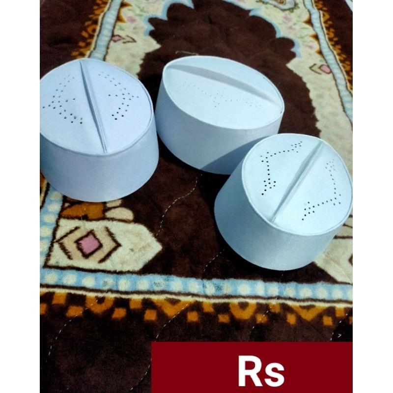 peci putih//peci haji//peci kiyai//peci santri