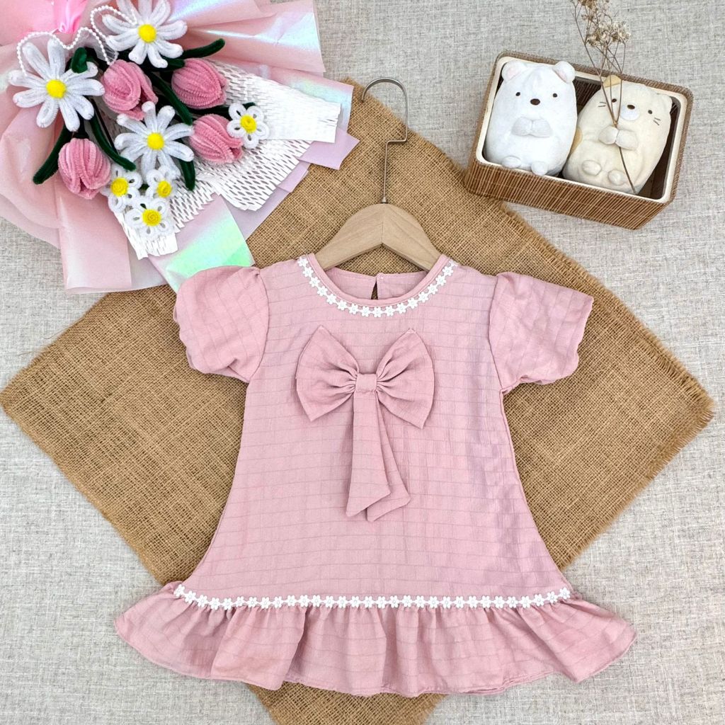 Dress Bayi Perempuan 6 12 Bulan - Baju Bayi Perempuan 6 12 Bulan - Baju Dress Anak Perempuan 1 Tahun