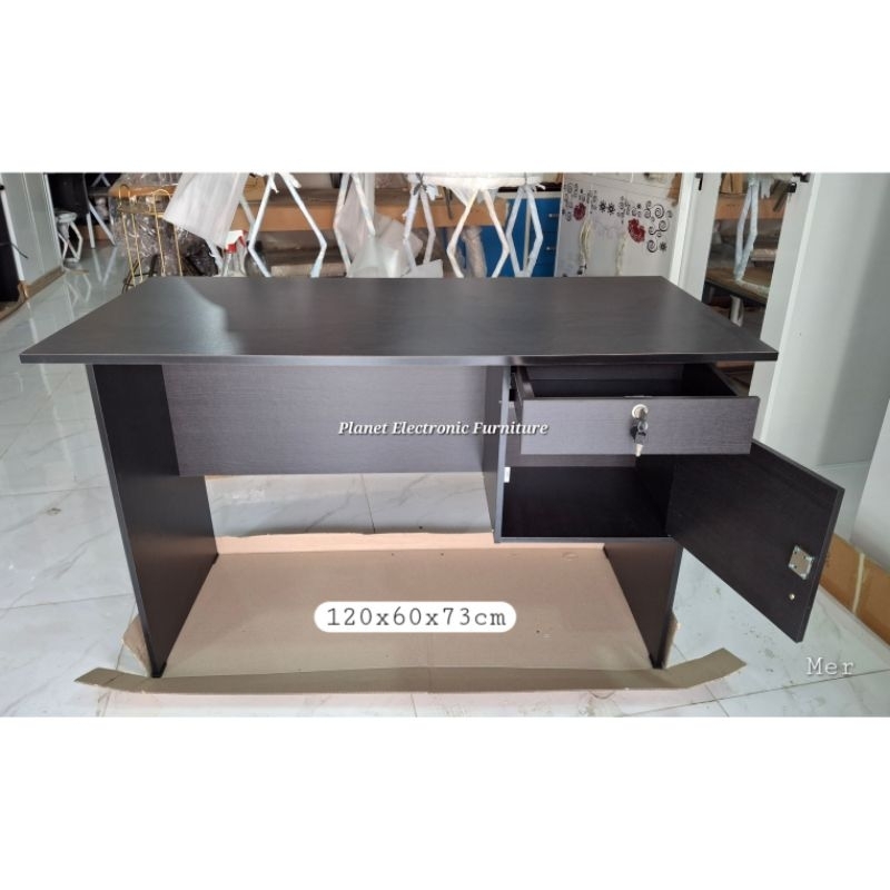 Meja Kantor 120cm meja kerja meja kasir meja belajar