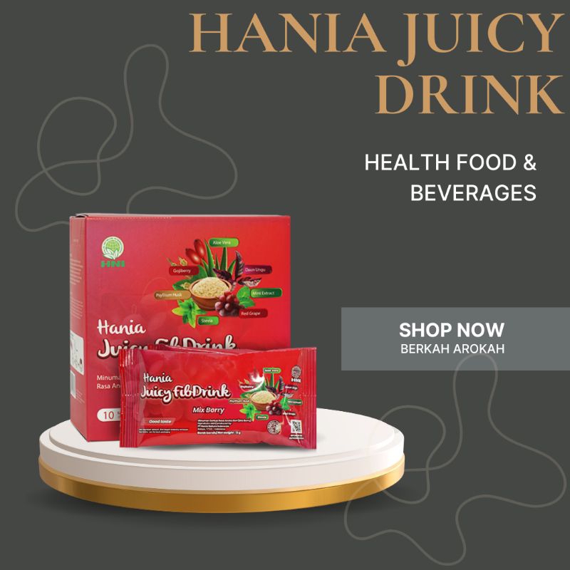 

Hania Juicy Drink Mix Berry