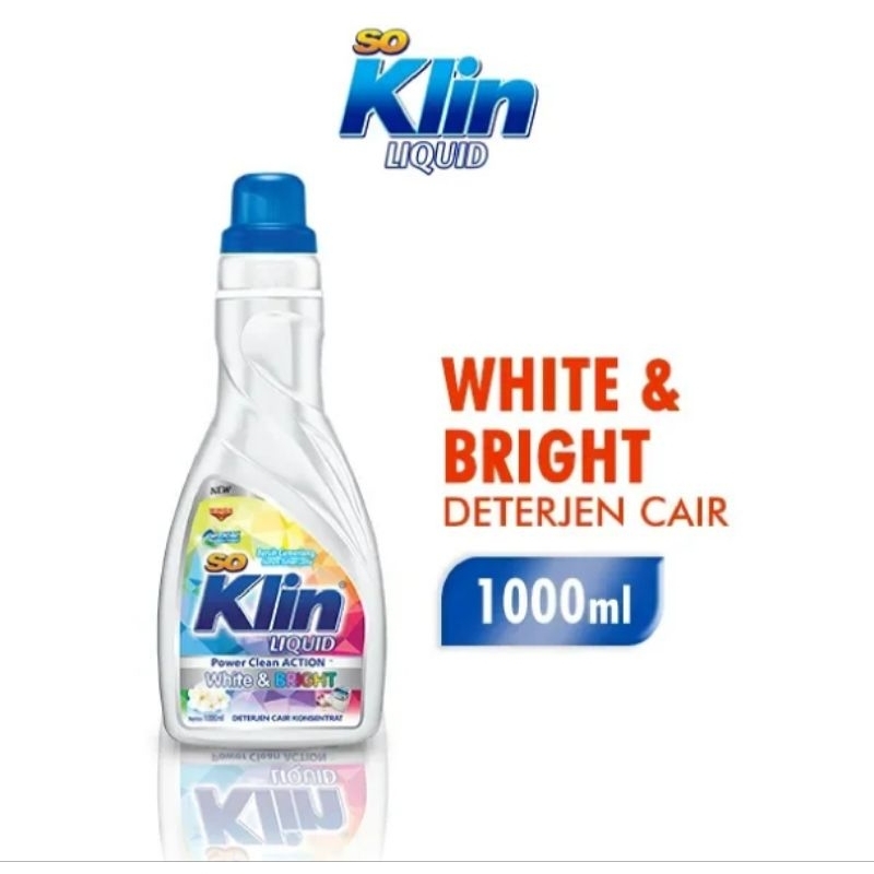 Deterjen Cair So Klin SoKlin 1000ml