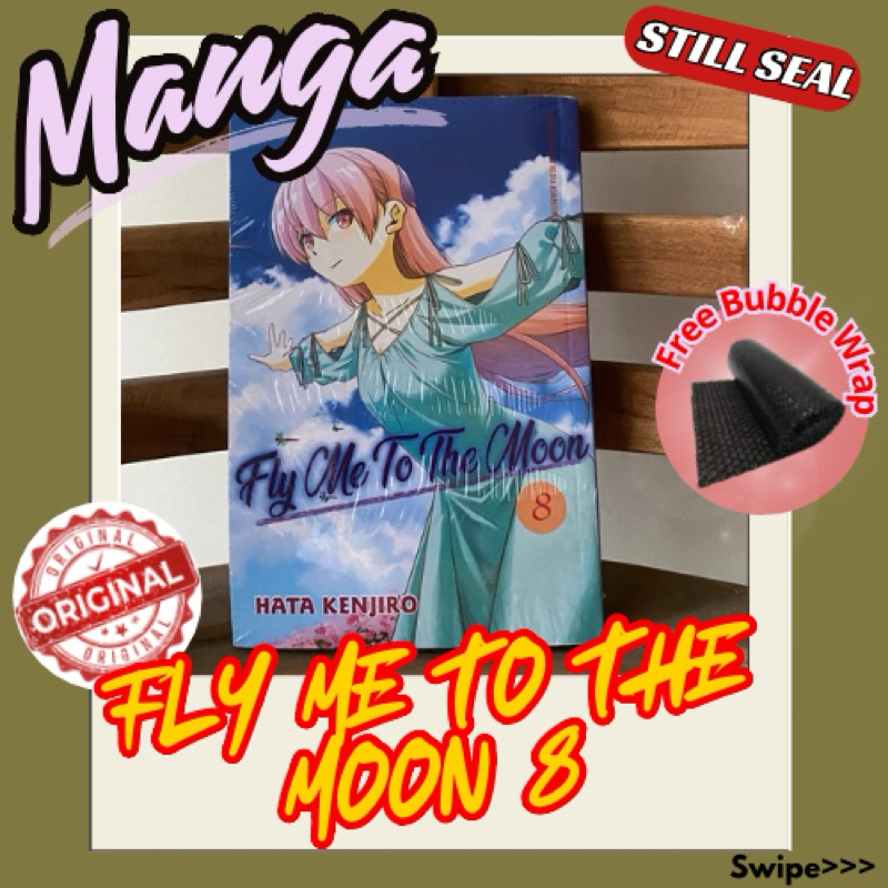 MANGA FLY ME TO THE MOON 8 NEW SEGEL ORIGINAL GRAMEDIA