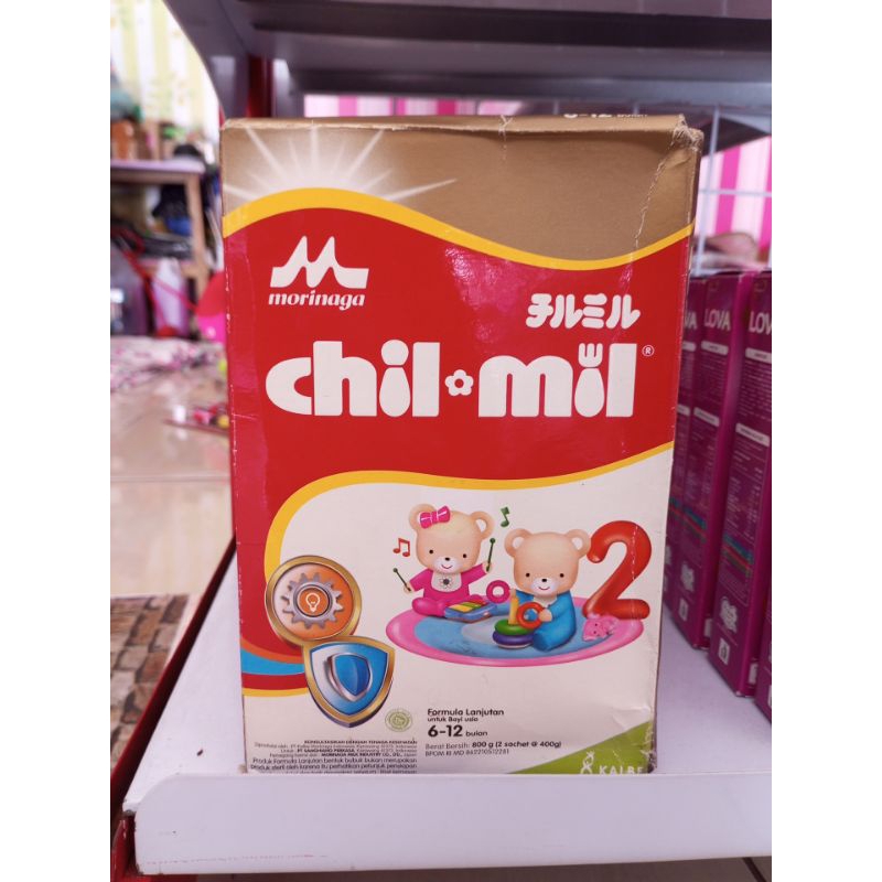 

Exp.Juli 2026 Morinaga Chil Mil 6-12 800gram