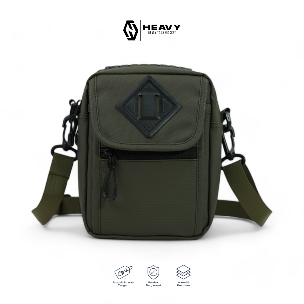 Tas Pria Selempang Heavy Sling Bag Premium Original Distro