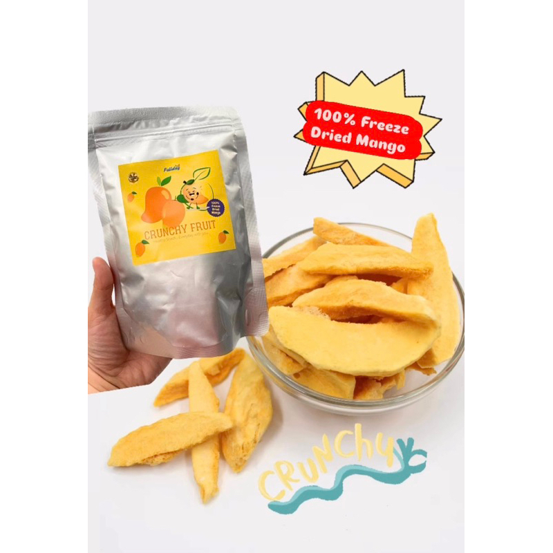 

GROSIR Crunchy Fruit / 100% FREEZE DRIED MANGO / Buah kering Mangga 50gram