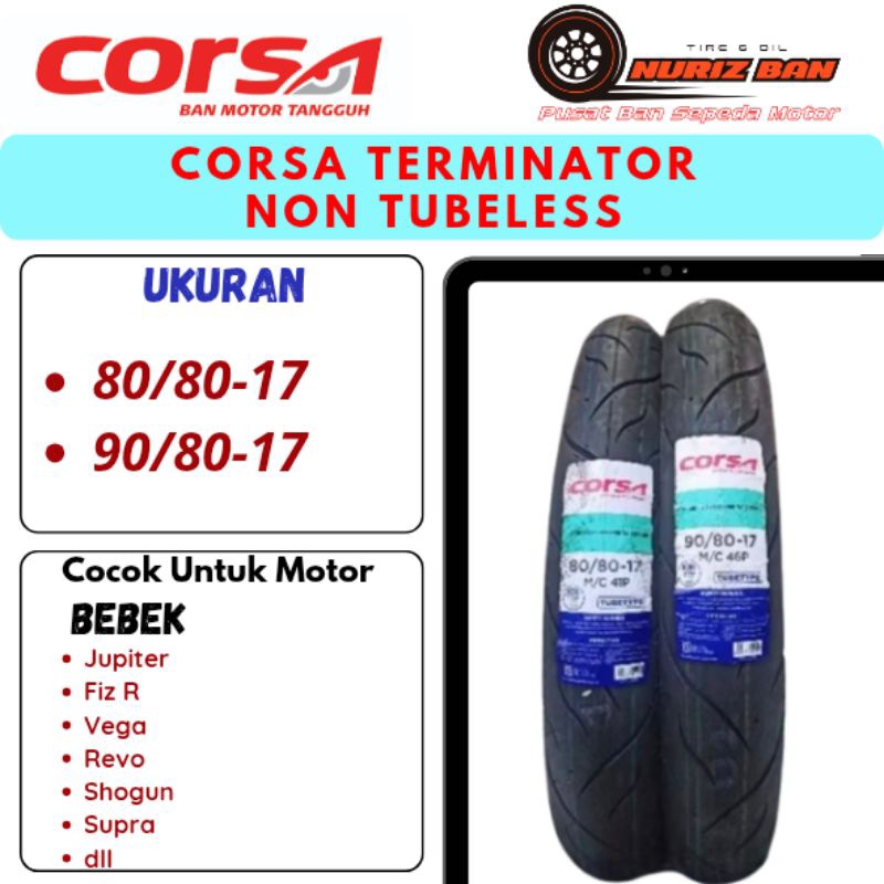 Corsa Terminator Ring 17 Non Tubeless Bebek