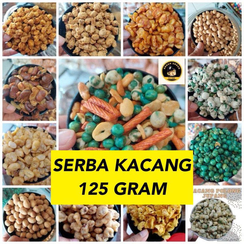 

ANEKA SERBA KACANG 125 gram DAN PILUS KILOAN 125gr (KACANG MEDAN / KORO KUPAS / KORO KULIT/ KACANG BANDUNG / KACANG ATOM SP / JAGUNG / KACANG CAMPUR / KACANG TELUR / POLONG TEPUNG / KACANG BAWANG / MEDE / KACANG THAILAND / SUKRO / SHANGRAY