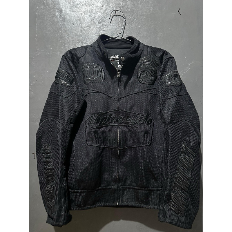 JAKET MESH SR PROJECT ORIGINAL ( full black)