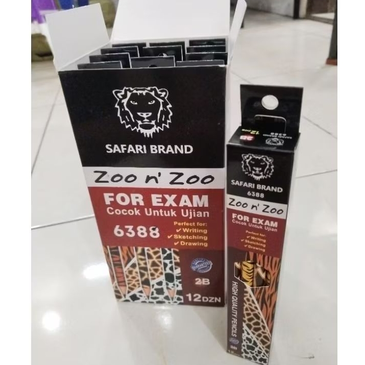 

PENSIL SF MOTIF MACAN PER GROS(144 Pcs)