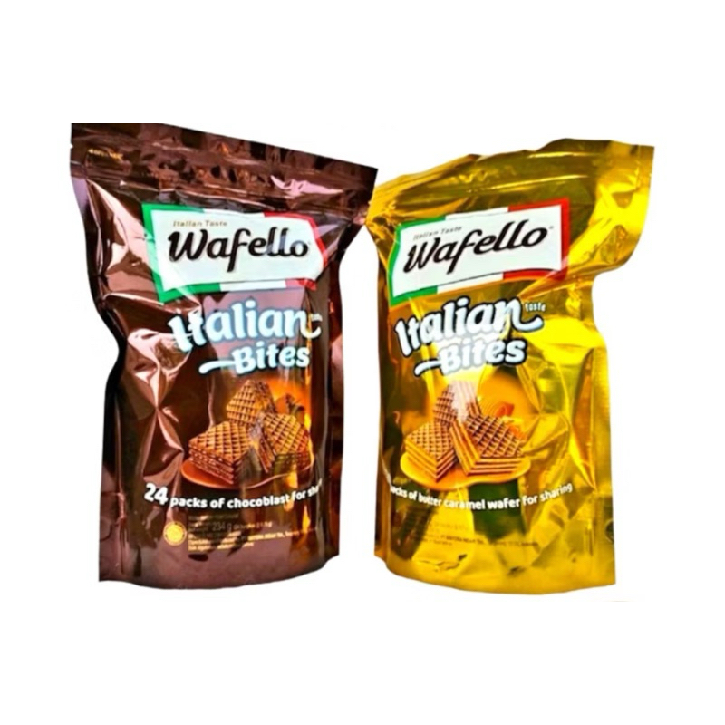

Snack Wafello Pouch isi 24 pcs