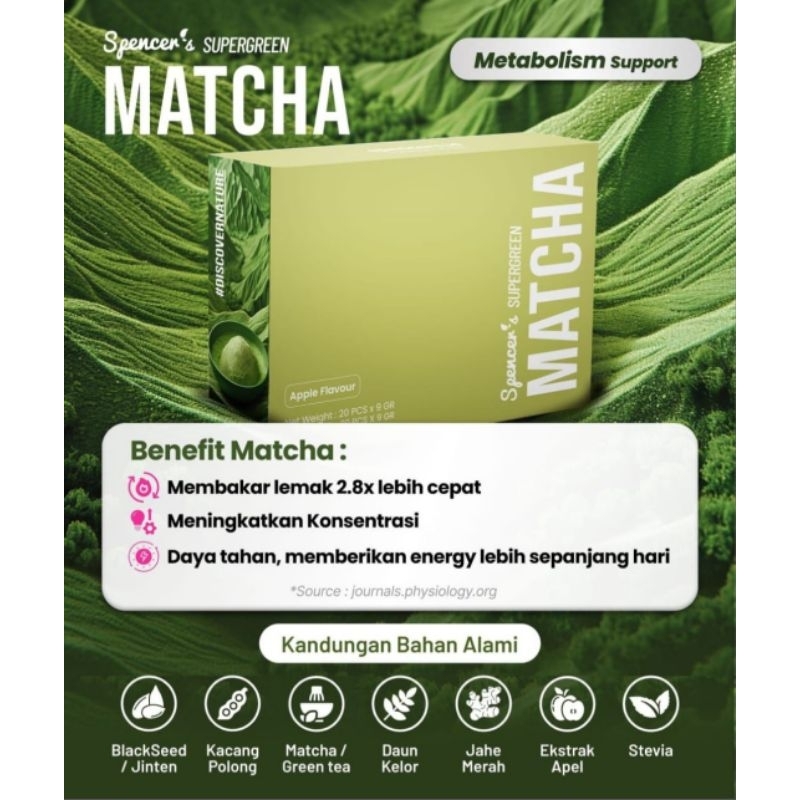 

Spencer Supergreen Matcha