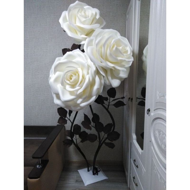 STANDING BUNGA LAMPU DEKORASI