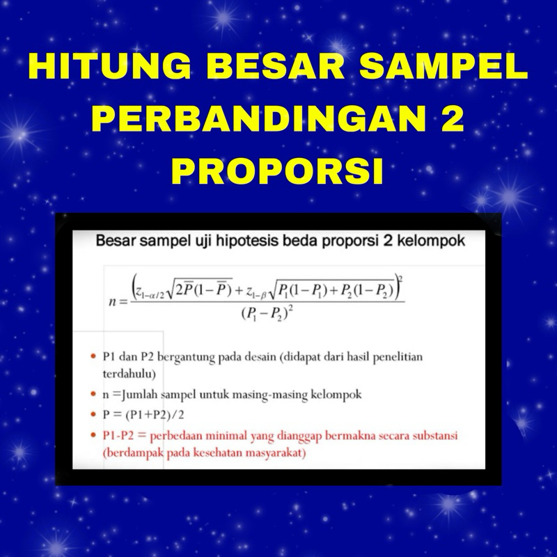 

Perbandingan 2 proporsi rumus untuk SKRIPSI