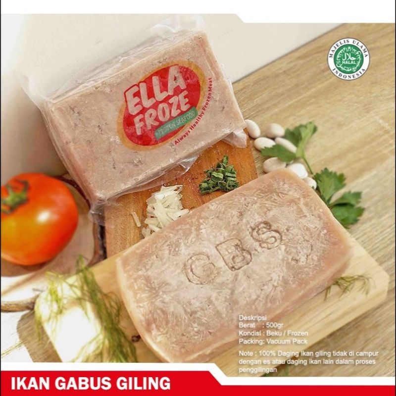 

Ikan Gabus Giling 500g
