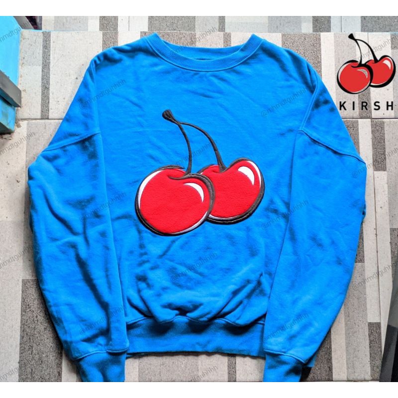 Kirsh Crewneck Bordir Cherry