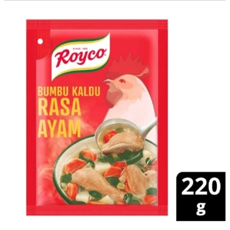

Royco Bumbu Kaldu Penyedap Rasa Ayam 220 gr