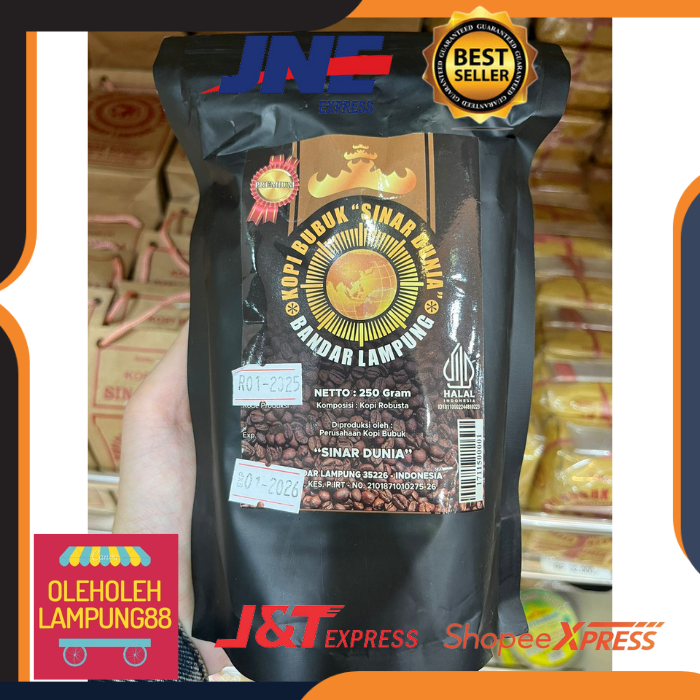 

Sinar Dunia Kopi Lampung Kemasan 250Gr Kopi Sinar Dunia Premium Kopi Robusta Lampung Kopi Bubuk