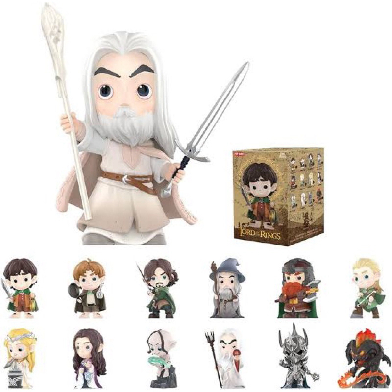 LORD OF THE RINGS / THE LORD OF THE RINGS BLINDBOX POPMART - 12 PCS SET